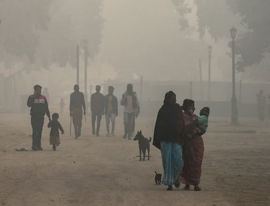 India Battles Covid and Record Pollution