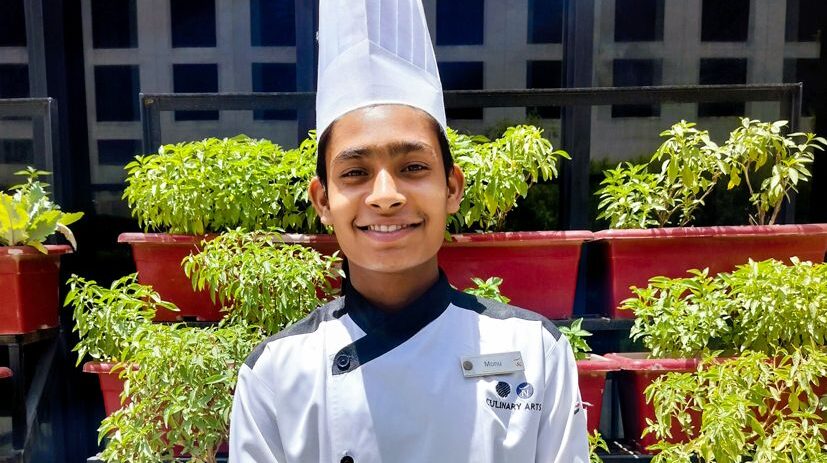 Monu's journey in Butterflies School of Culinary and Catering