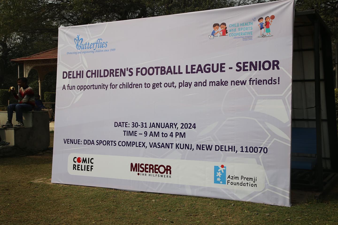 Delhi’s Children Senior Football League